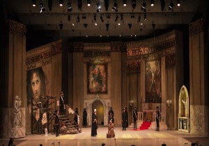 Atamızın en sevdiği opera olan “TOSCA” operası Aspendos da